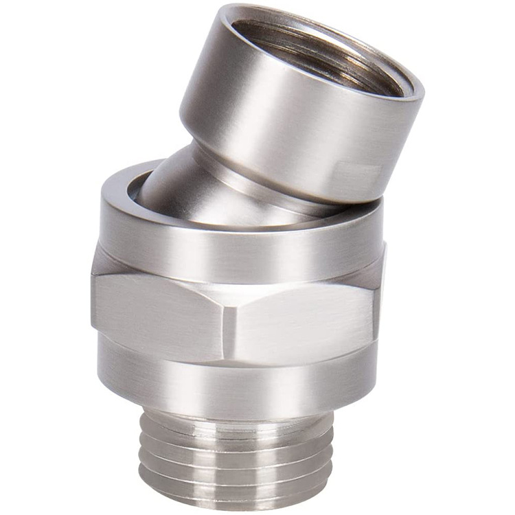 Swing connection ball showerhead, top spray, universal head, rotating showerhead, all copper Specification drawing