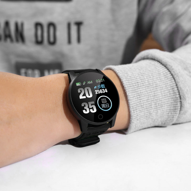 Smartwatch, sports, blood pressure, heart rate, blood oxygen, sleep, multi-functional pedometer for men and women, Bluetooth electronic watch Specification drawing
