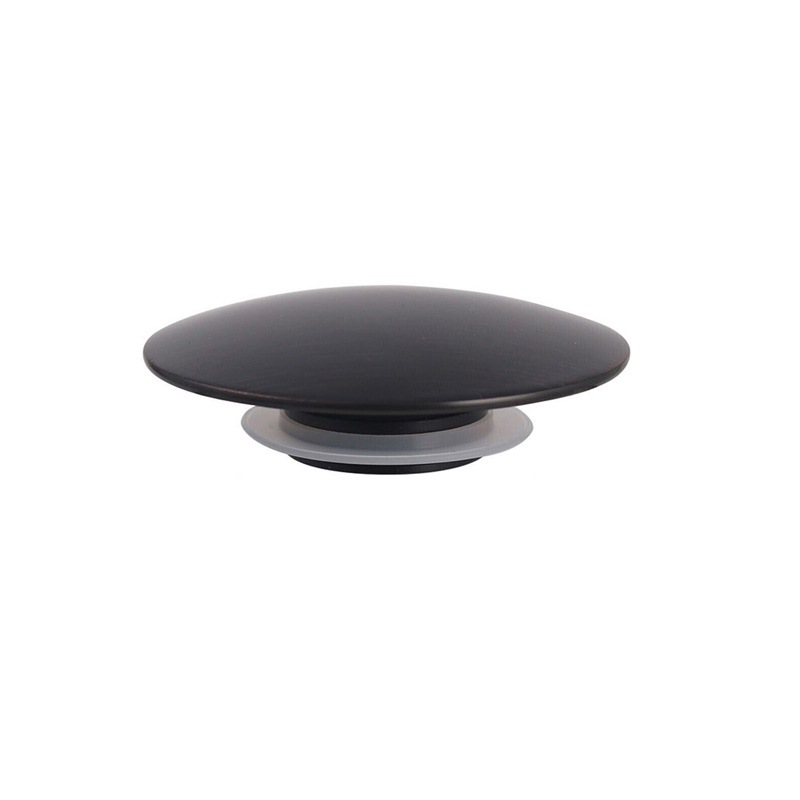 Cross-border all-copper bouncing and pressing type drain, mushroom head panel water seal cover, movement lifting water seal plug Item Picture