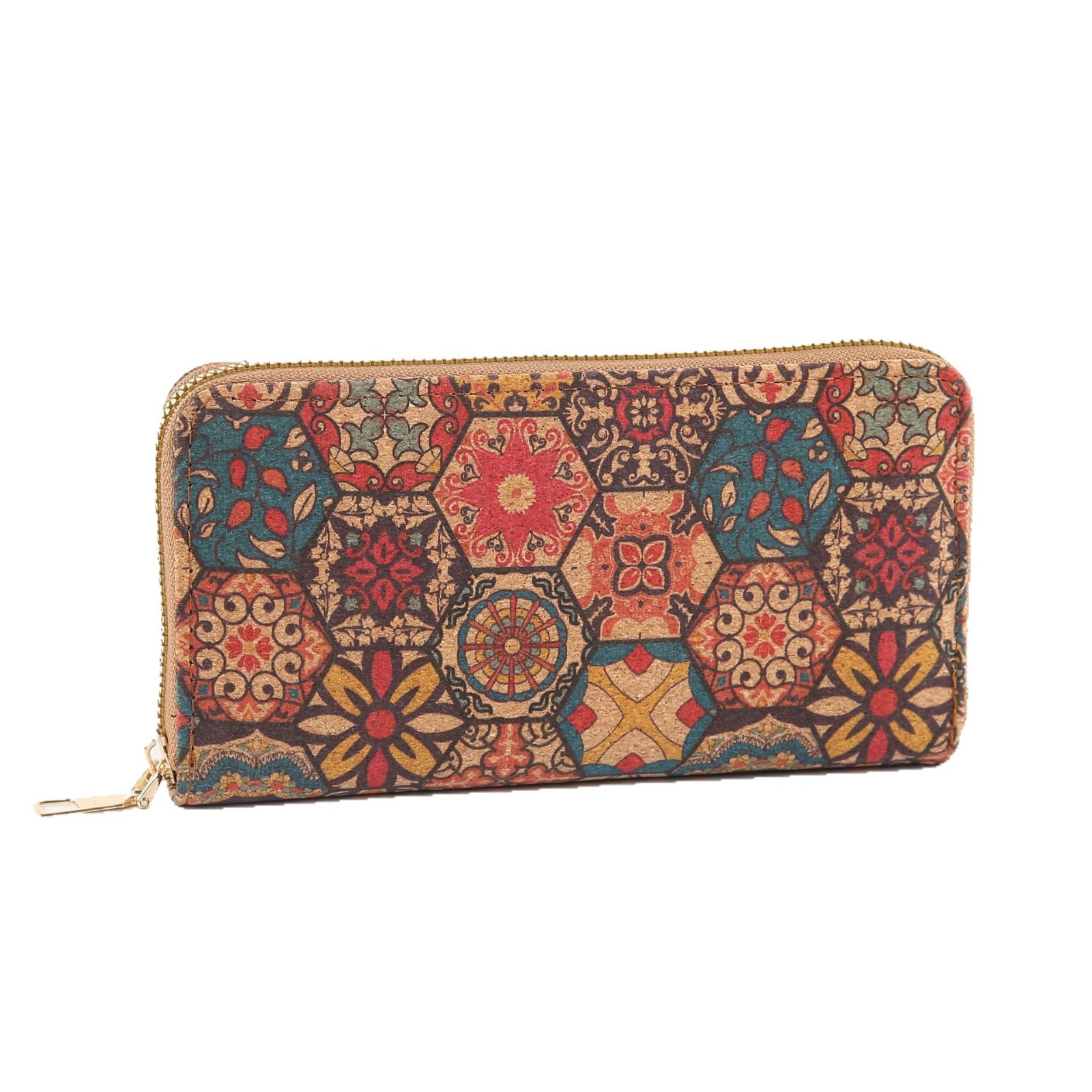 Wholesale of 2025 fashionable and simple new patterned wallets, long zipper wallets, mobile phone bags, single zipper wallets Item Picture