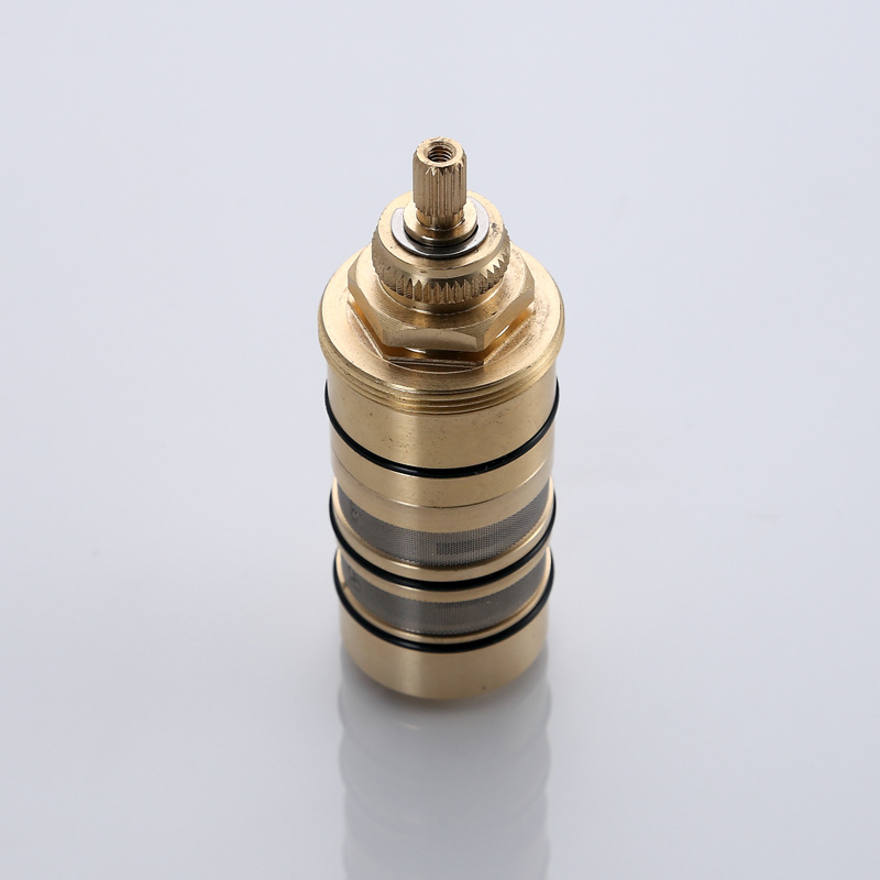 Hot-selling brass thermostatic valve core 130156 thermostatic shower valve core repair parts for cross-border foreign trade on Amazon Specification drawing