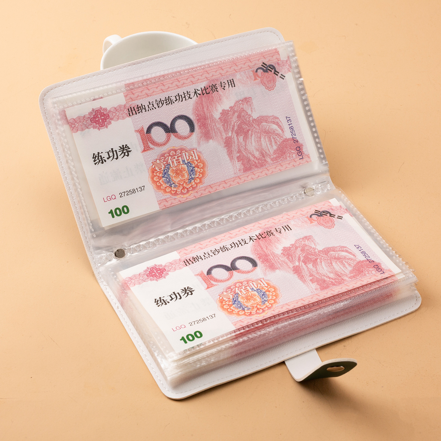 The new Ailun cash management savings book can hold cash, banknotes, a protective case, and has a large capacity for saving and storing small change details Picture
