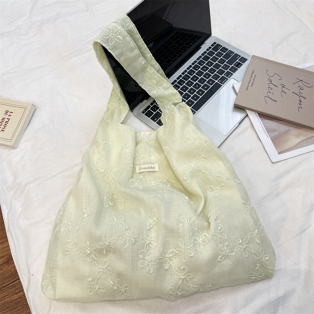 53184 Casual Tote Bag 2025, a large-capacity, simple and wide shoulder strap commuter bag for college students during class details Picture