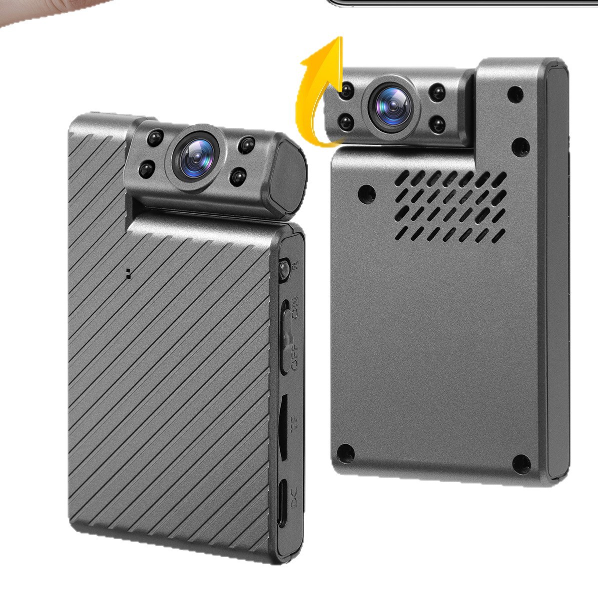 Cross-border high-definition intelligent security camera, WIFI night vision surveillance camera, wireless network, rotatable lens Item Picture
