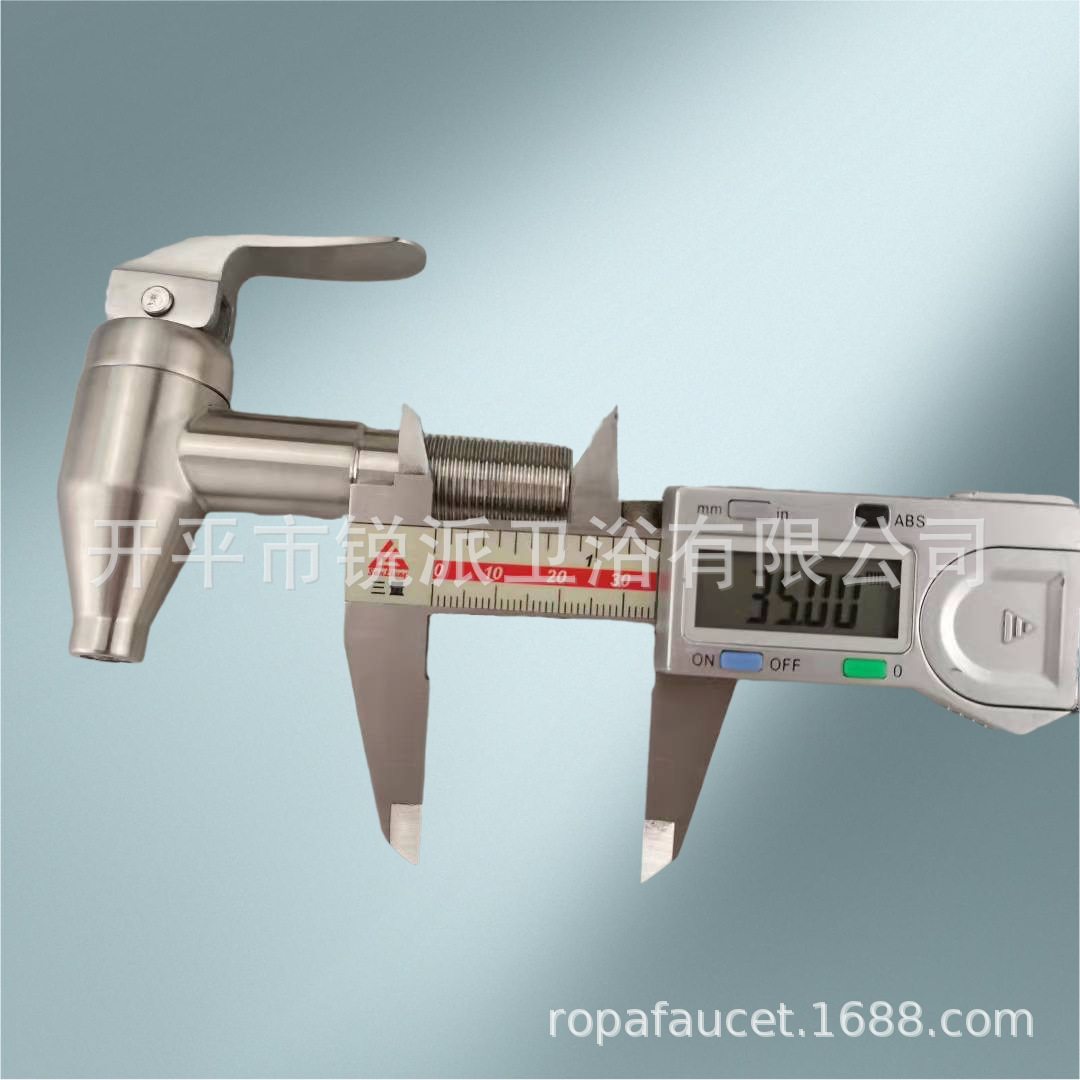 Factory direct sales of 304 stainless steel wine barrel faucet BD8009M16(joint length 35MM) I-shaped silicone gasket Application Scenario