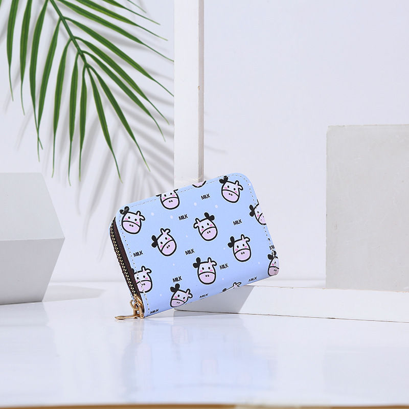 New Korean-style cartoon animal cute organ bag, multi-slot card bag, coin purse, ID bag, card holder, customizable logo Specification drawing