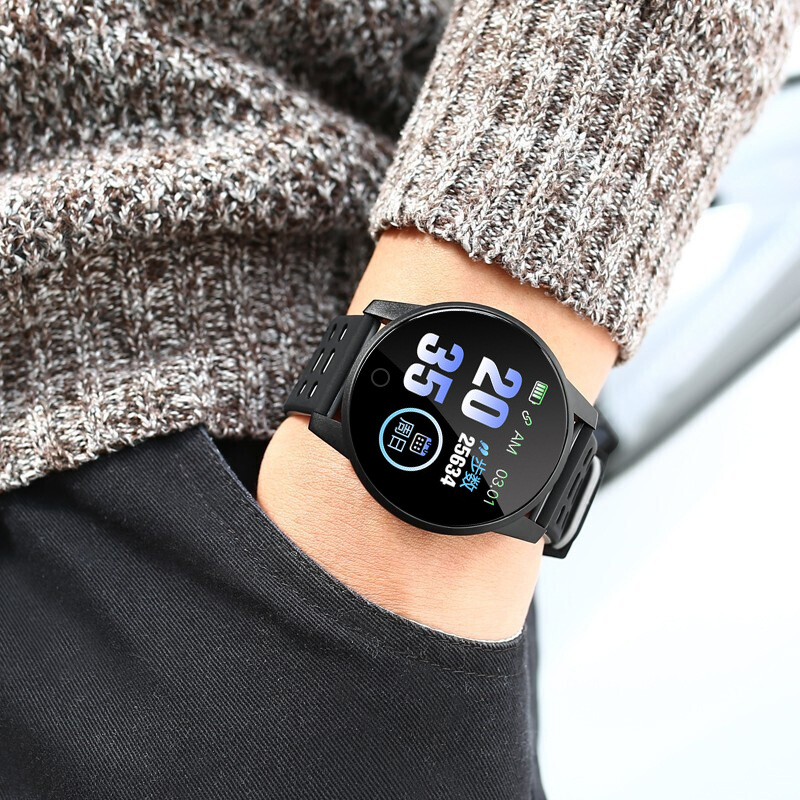 Smartwatch, sports, blood pressure, heart rate, blood oxygen, sleep, multi-functional pedometer for men and women, Bluetooth electronic watch details Picture