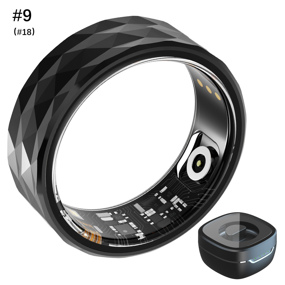 Cross-border bestseller Heart rate, blood oxygen, sleep health Ring, waterproof multi-exercise Smart Ring full figure