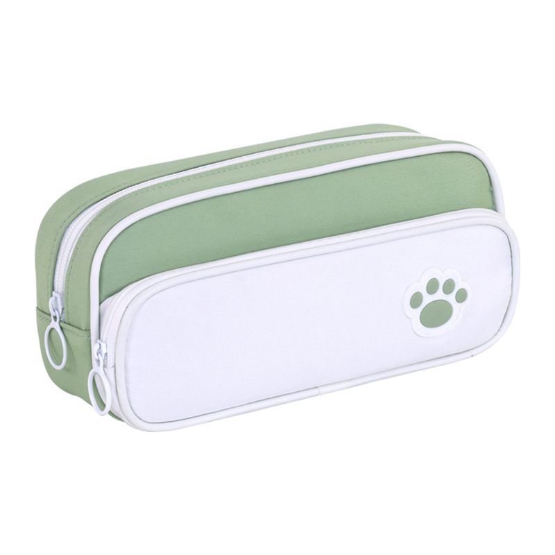 New large-capacity pencil case for girls in 2025, simple and high-appearance-level pencil case for junior high school and primary school girls Item Picture