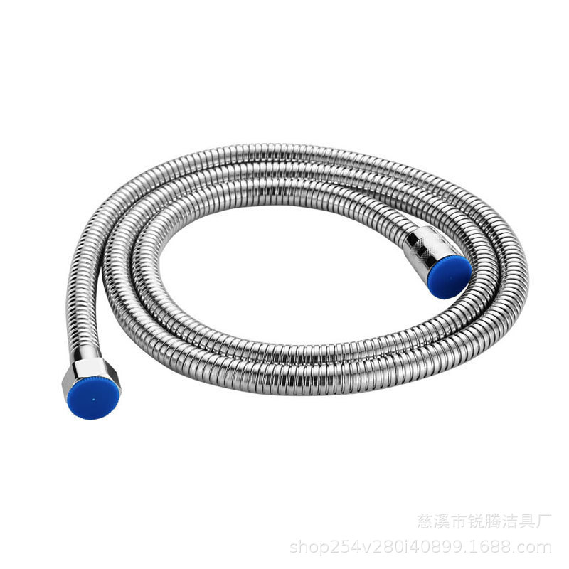 Stainless steel shower hose, water heater, water pipe, shower head, showerhead, electroplated hose, shower hose wholesale Item Picture