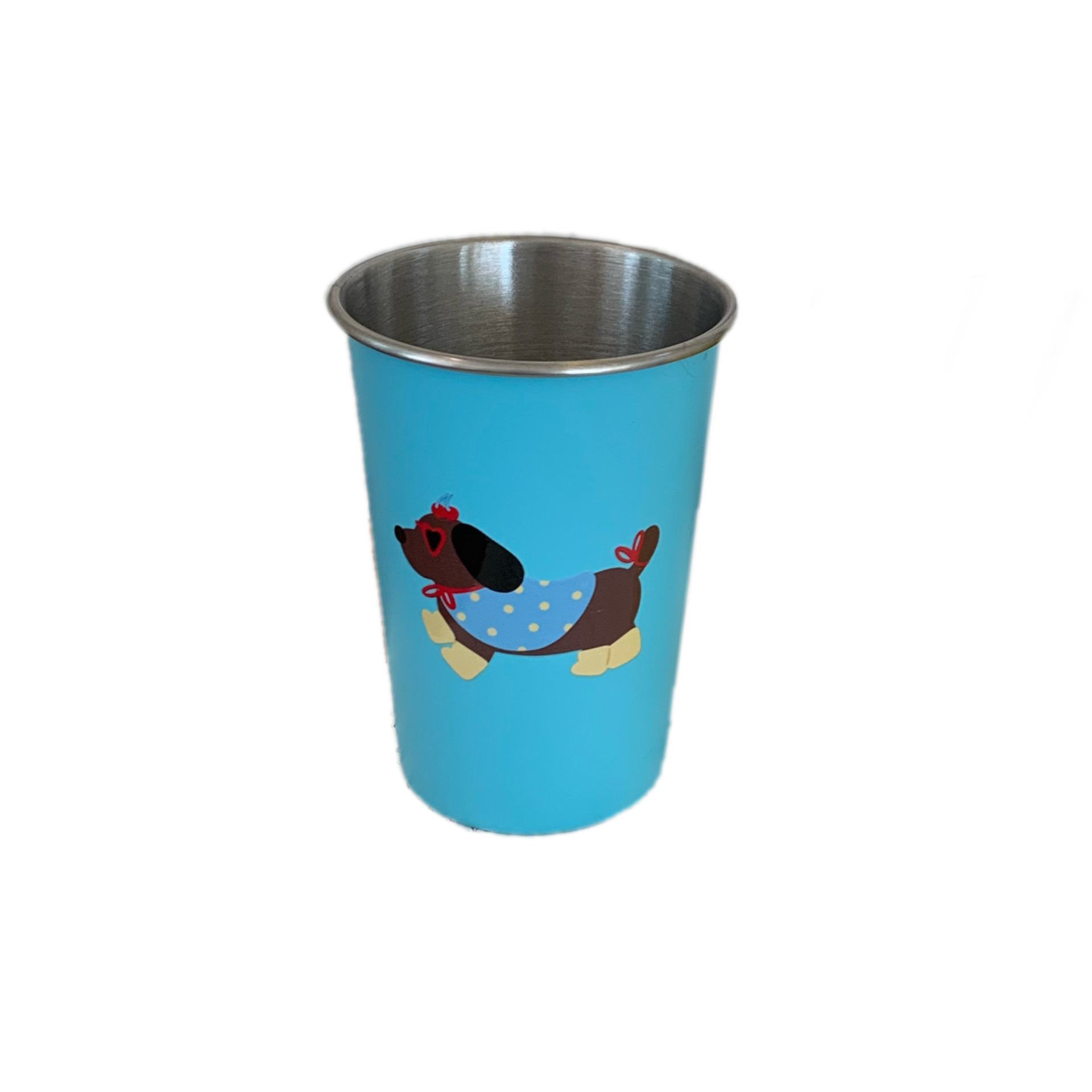 High appearance level dog washbasin cup, cute and simple mouthwash cup, home couple cartoon creative washbasin toothbrush, portable cup Item Picture