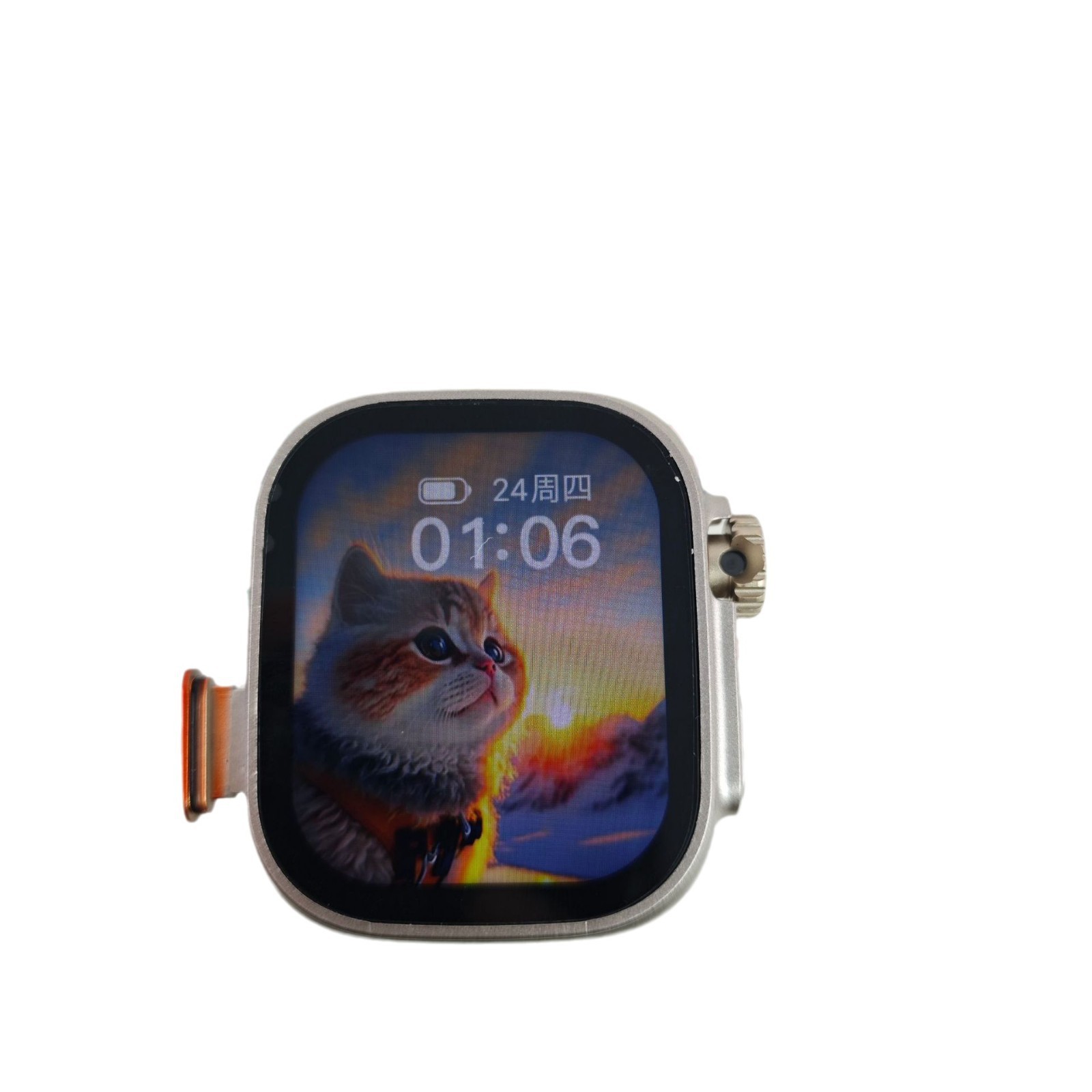 XH025 Huaqiangbei s9ultra Standalone card-inserting smartwatch, Douyin positioning, pull-out camera smartwatch Item Picture