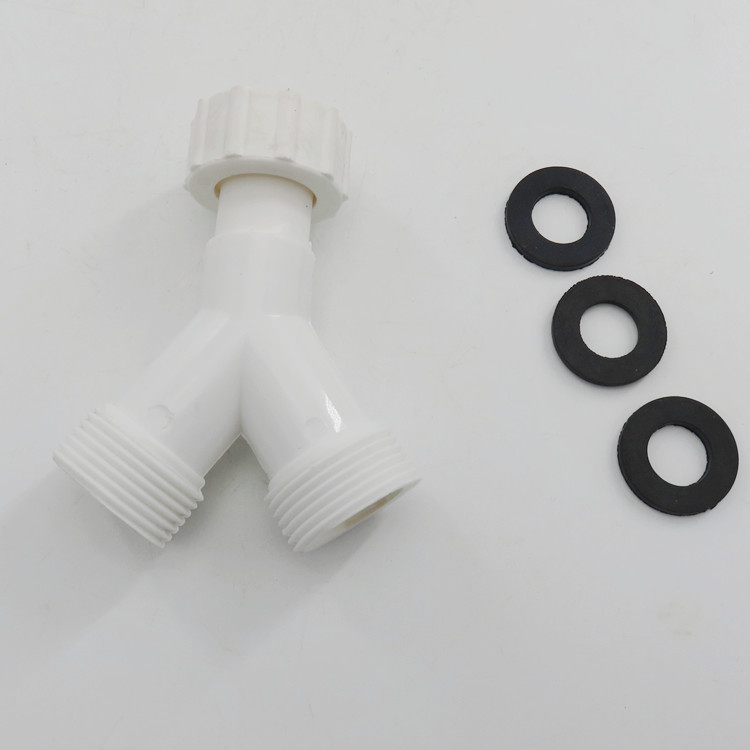 6-point kitchen sink drain pipe fittings, sink overflow pipe, dishwasher wastewater discharge, water purifier three-way joint full figure