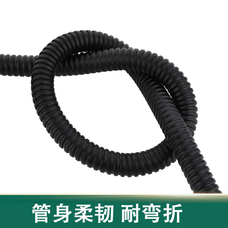 Stainless steel shower hose, showerhead hose, explosion-proof rain shower head, water pipe, black metal hose, 1.5 meters and 2 meters details Picture