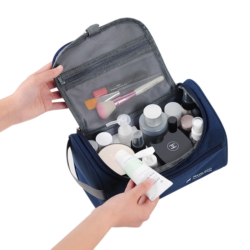 Travel toiletries bag, men's outdoor travel waterproof large capacity storage, women's makeup bag, bath bag storage Item Picture