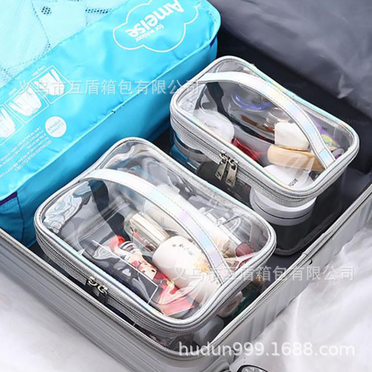 Manufacturer's in-stock cosmetic bags, Ins-style, popular travel, portable for business trips, large-capacity skincare and toiletries storage bags Specification drawing