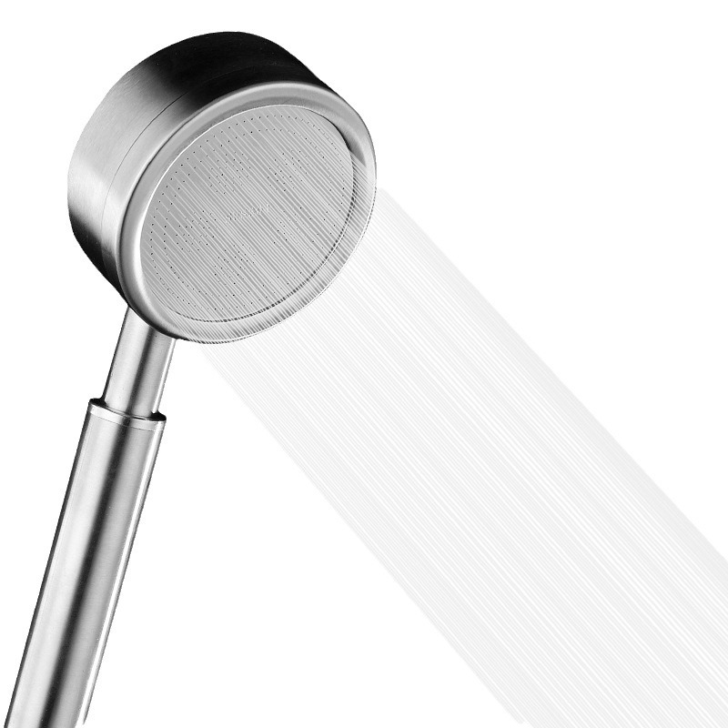 304 stainless steel pressurized shower head, hand-held shower head, household set wholesale. The showerhead is detachable and washable Item Picture