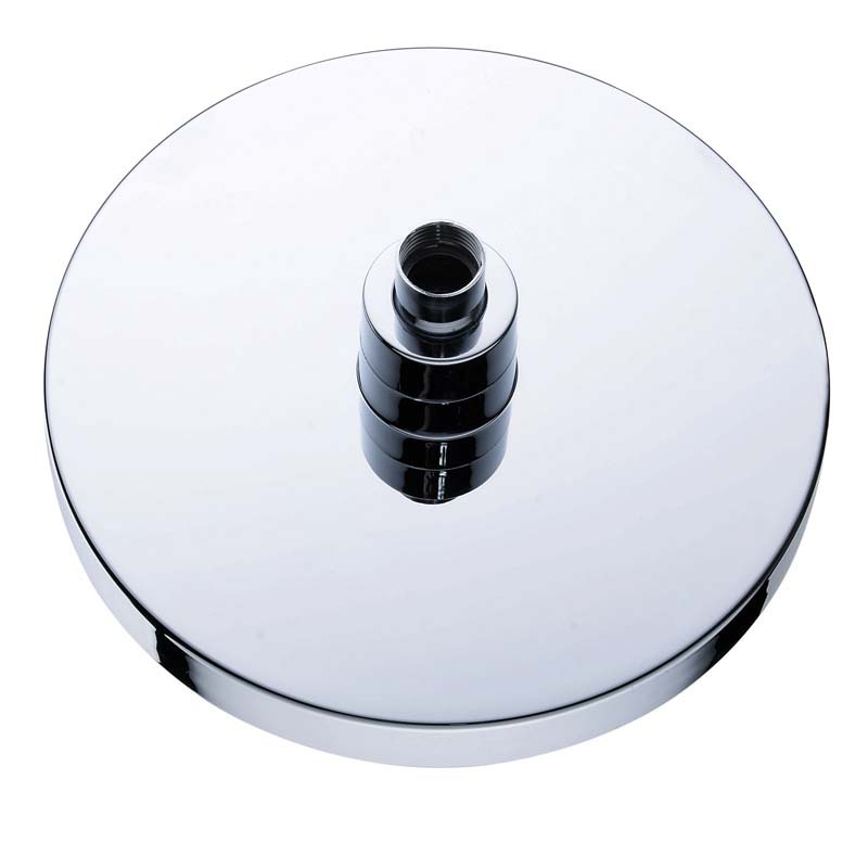 Cross-border exclusive 8-inch color-changing ABS circular LED top-spray seven-color/temperature-sensitive three-color shower head 8030-C2 Item Picture