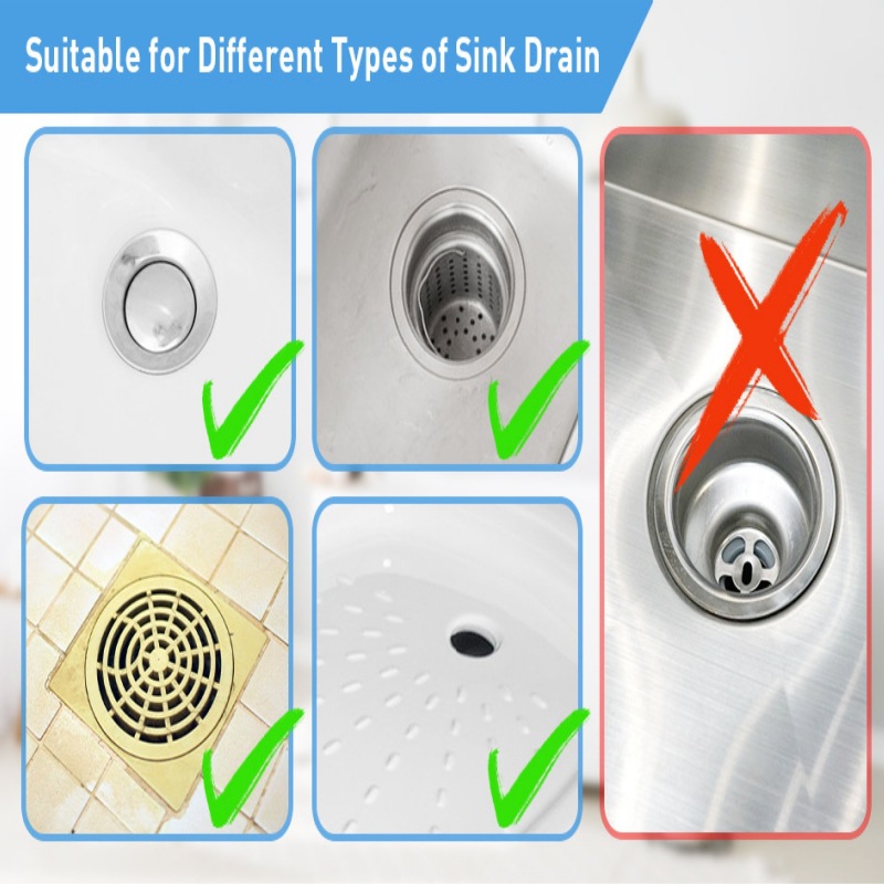 Cross-border 304 stainless steel conical filter screen, anti-clogging filter screen for bathroom floor drain, washbasin and sewer pipe Specification drawing