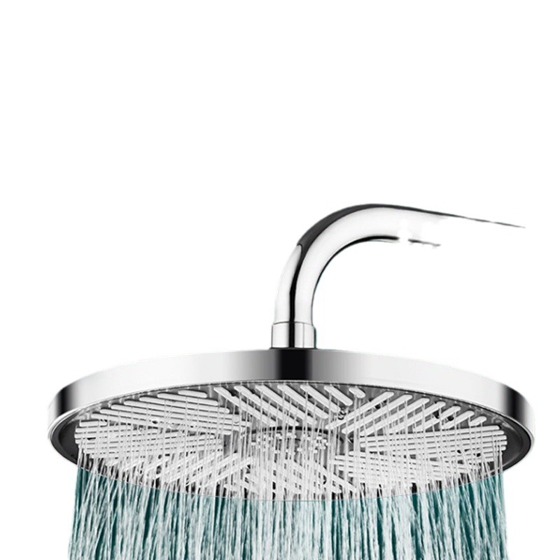 Pressurized bathroom shower head, overhead shower head, large shower head, bathroom pressurized single-head rain shower, household shower and shower set Item Picture
