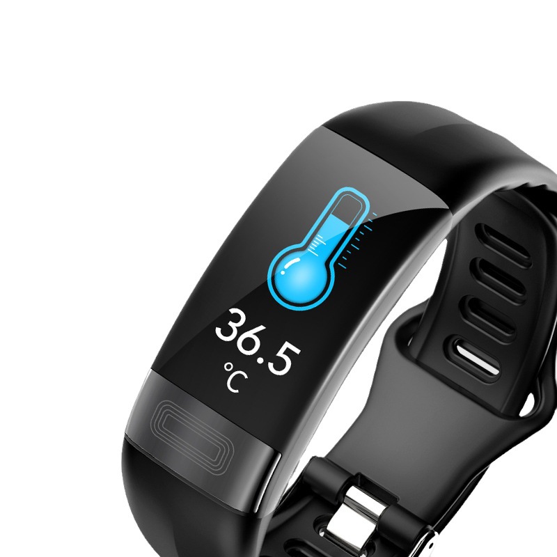 P11 PLUS Cross-border Smartwatch: Temperature, Blood, Oxygen, Electrocardiogram, Blood Pressure, Heart Rate, Sleep, Waterproof, Exercise, Step Count Wristband Item Picture