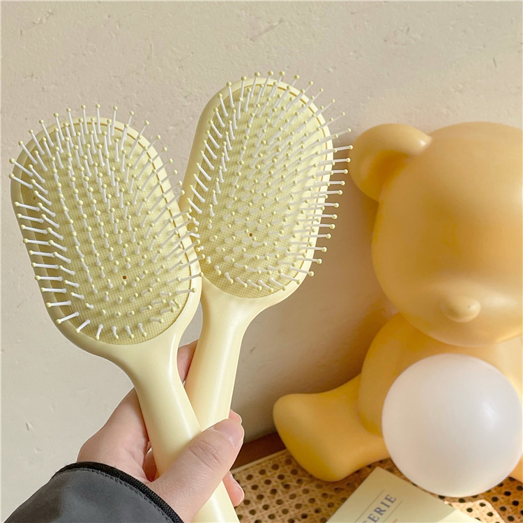 Ins-style cute candy-colored massage comb, high appearance level portable handheld comb, student home airbag comb, makeup comb Specification drawing