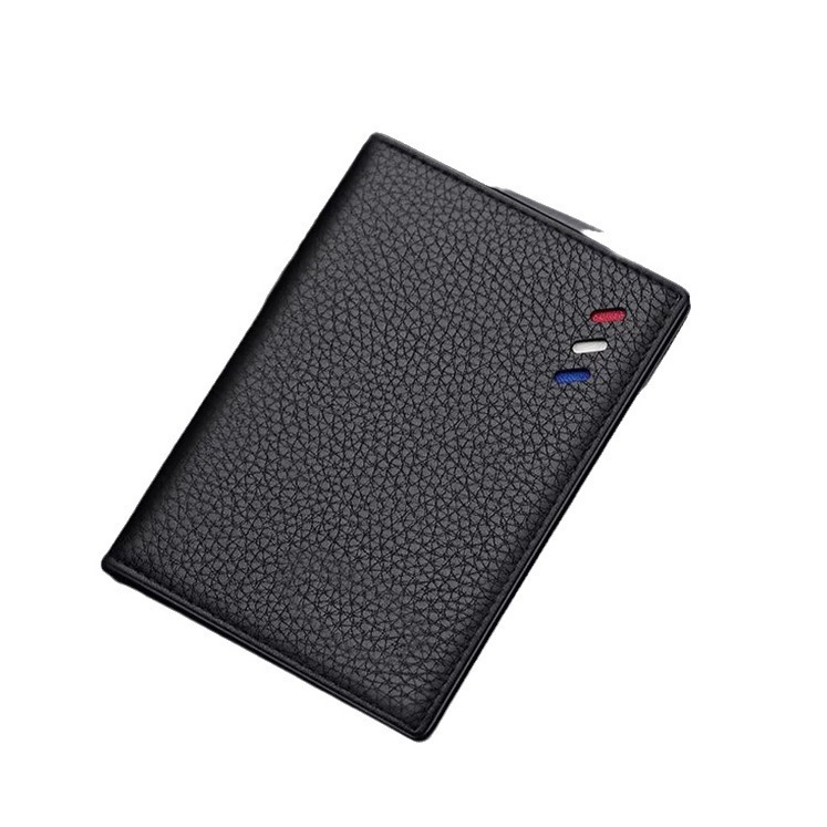 Men's ultra-thin and compact driver's license holder set 2024 new high-end and simple card holder and card case set in one Item Picture