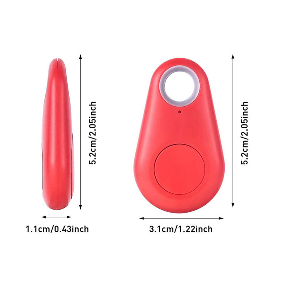 Cross-border teardrop-shaped Bluetooth anti-loss device, keychain alarm, mobile phone tracking Finder, key Finder in stock Item Picture