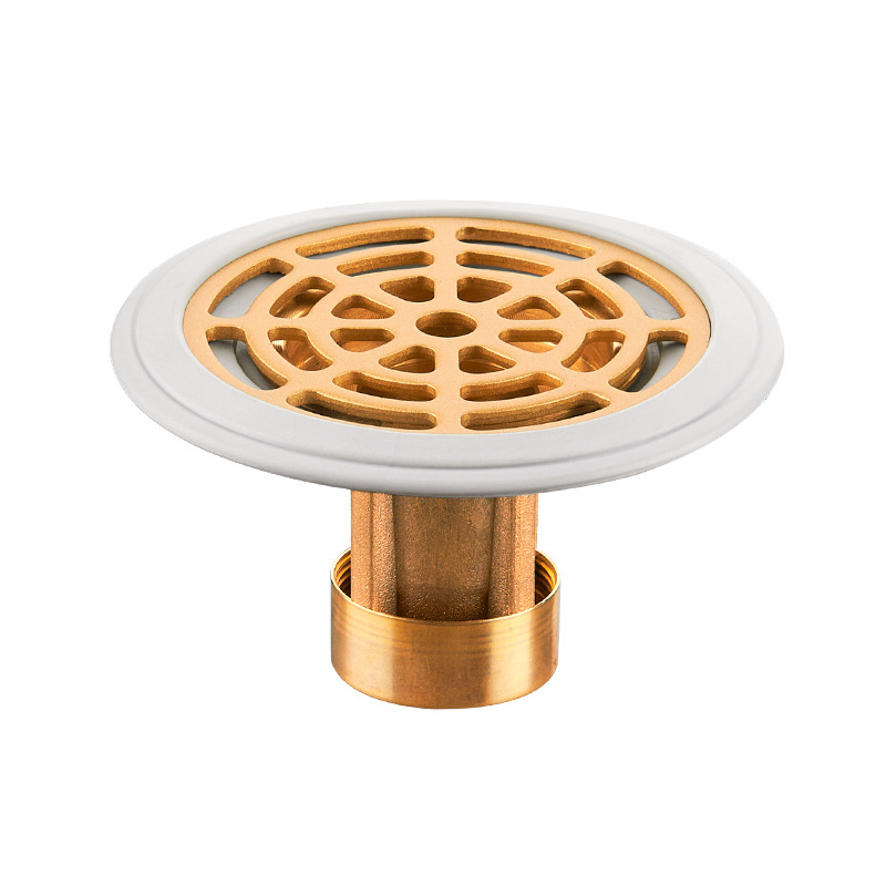 Selected all-copper floor drain deodorizer, bathroom filter screen, sewer pipe deodorizer, universal sealing inner core Item Picture