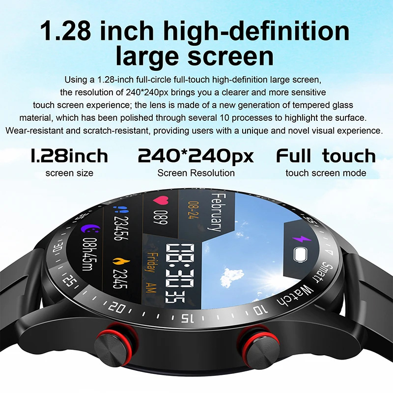 HW20 Smartwatch ECG+PPG business stainless steel strap Bluetooth call sports fitness smartwatch waterproof Application Scenario