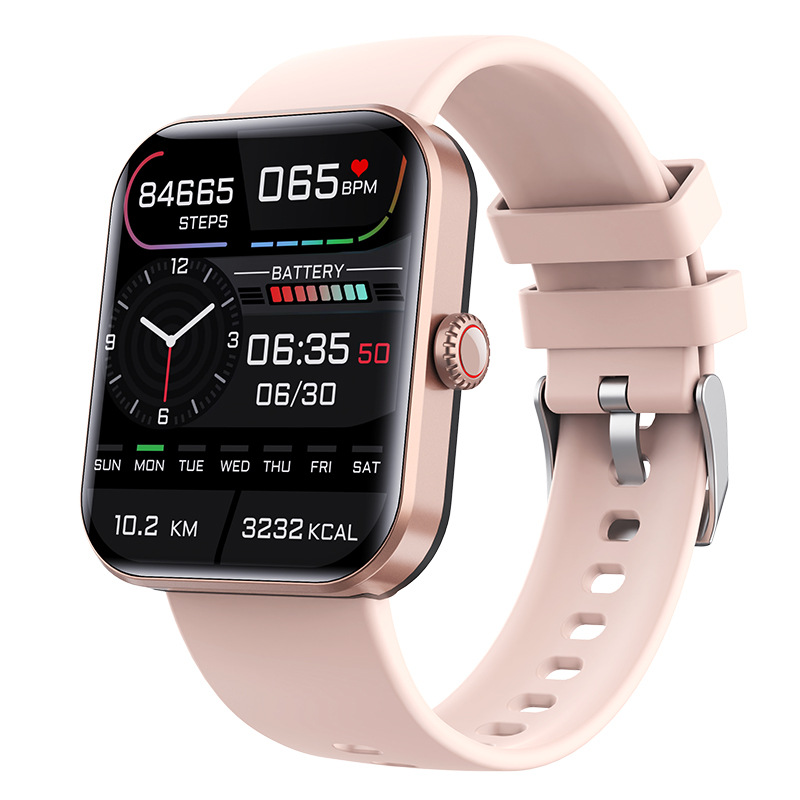 Cross-border F57L smart bracelet for temperature, heart rate, blood oxygen and blood pressure monitoring, Bluetooth sports, fashion and smart watch distribution details Picture