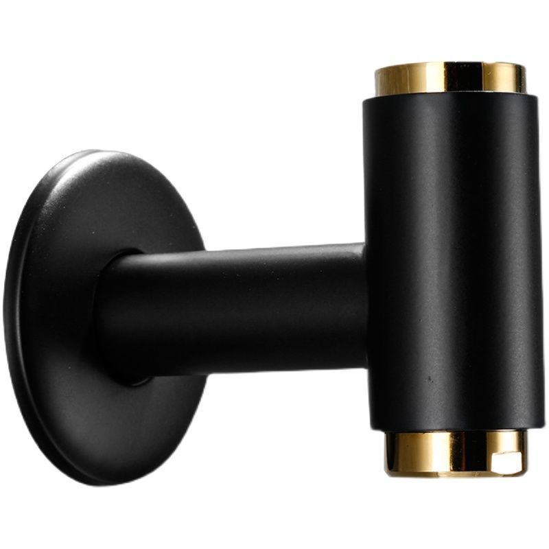 All-copper wall-mounted faucet, fully automatic black washing machine quick-opening faucet, balcony single cold water nozzle manufacturer supply Item Picture