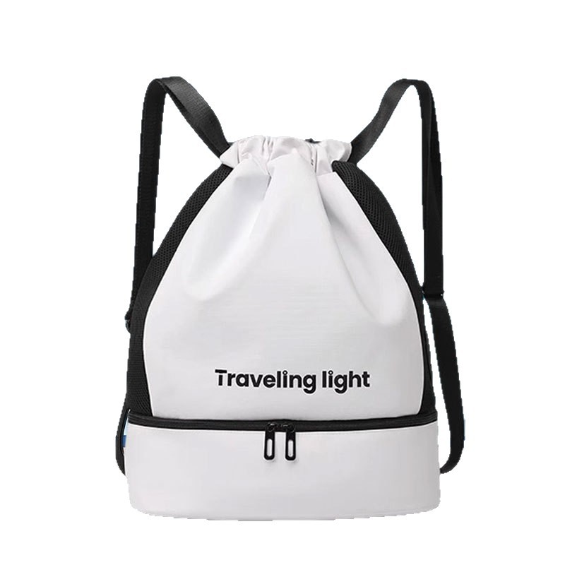 Swimming storage bag, dry and wet separation waterproof backpack, women's swimsuit storage bag, seaside and beach special backpack equipment Item Picture