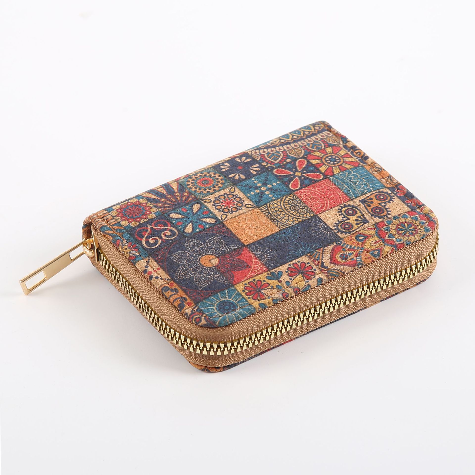 Multi-layer small wallet, short large-capacity portable student card case, exotic style, the same fashionable combination as the Internet celebrity Item Picture