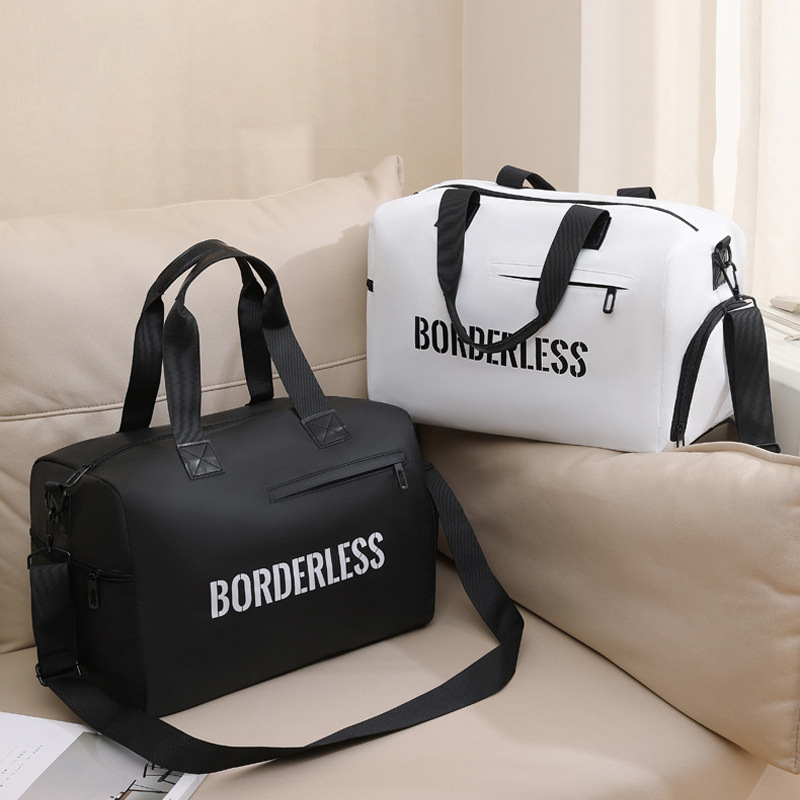 Fitness swimming bag, women's dry and wet separation sports bag, lightweight training travel, high-end feel luggage bag, large capacity storage full figure