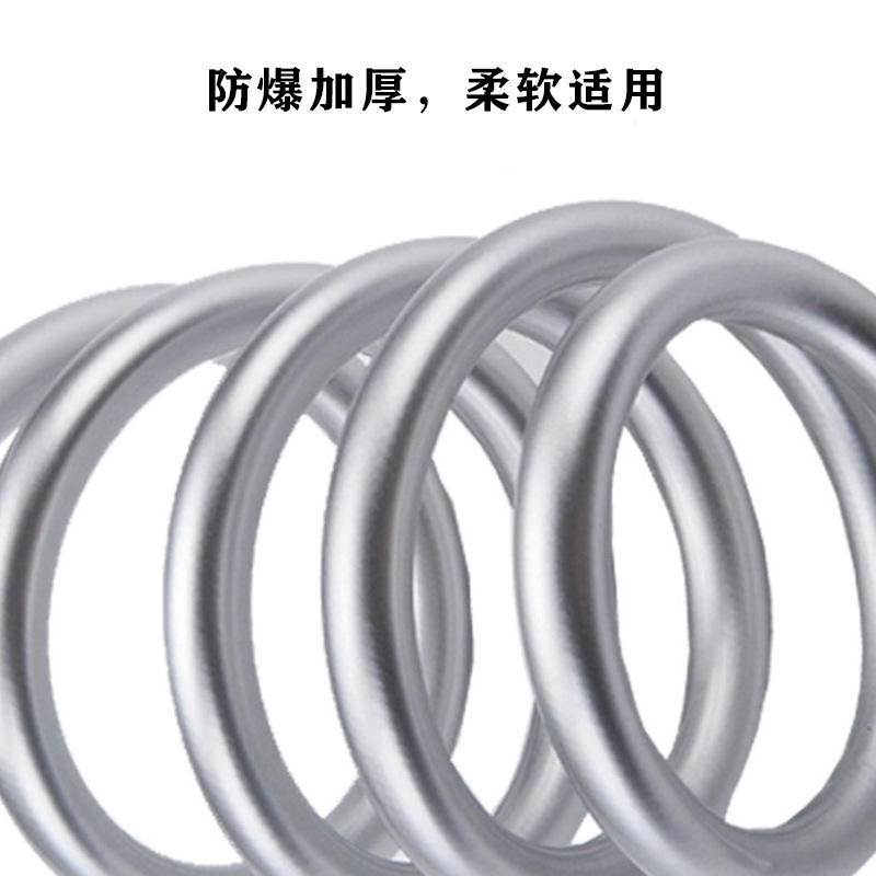 PVC anti-entanglement shower pipe, bathroom shower head, shower head hose, all-copper universal core, 360-degree rotation, light luxury Item Picture