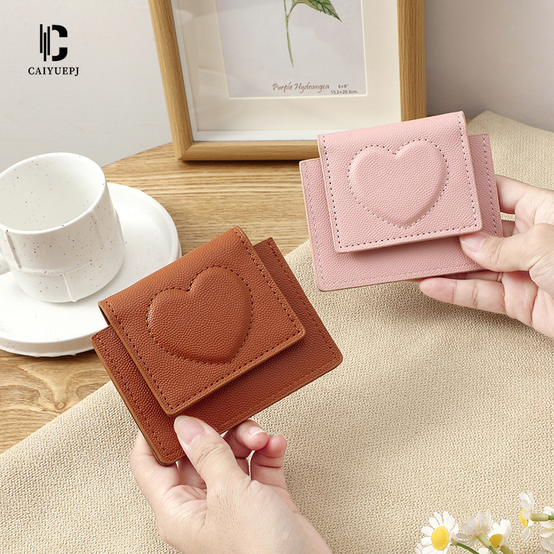 Love Wallet Macaron color versatile card set, lady's wallet, InS-style Korean version short coin wallet details Picture