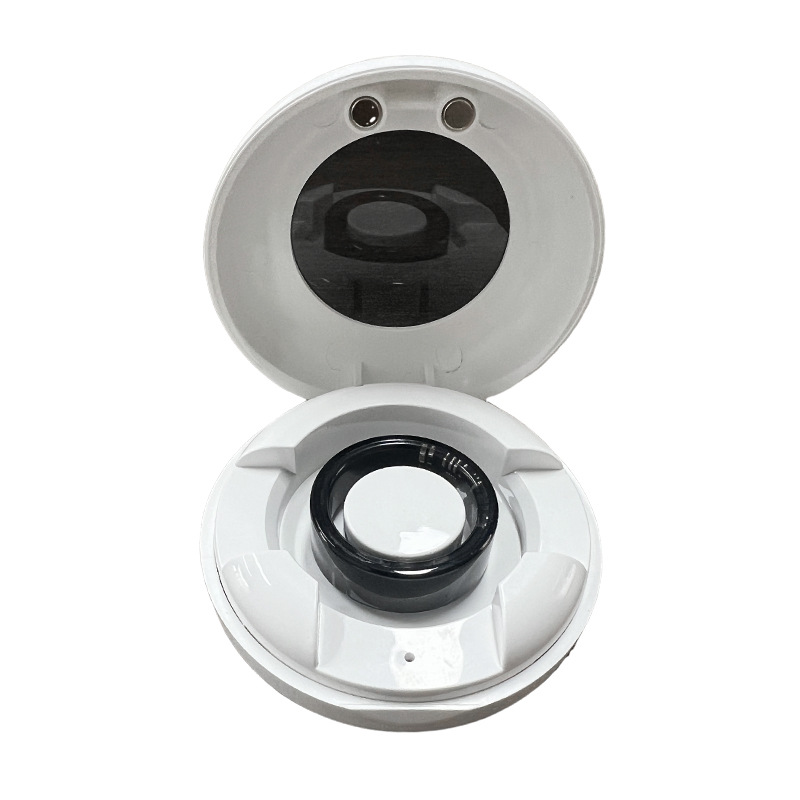 The new cross-border private model V1 smart ring monitors heart rate and blood oxygen, counts steps during exercise, and is a health Bluetooth smart ring Application Scenario