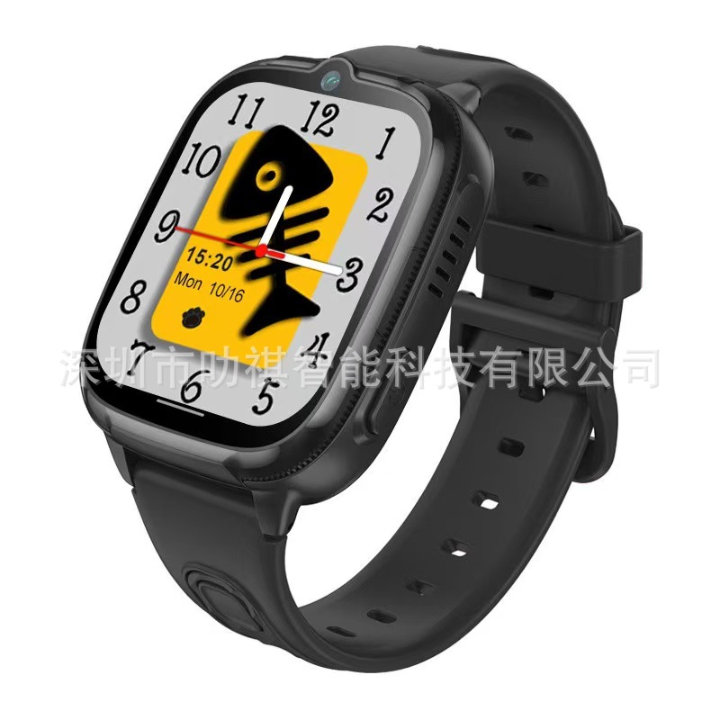 Cross-border D53 children's smartwatch, smart 4G video chat, large battery, WiFi positioning, waterproof, multi-language Specification drawing