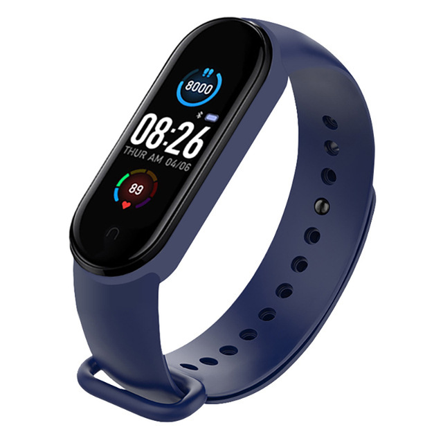 M5, M6 and M7 smart wristbands with color screens, step count, heart rate, blood pressure, incoming calls, information reminders, and one-piece consignment service Item Picture