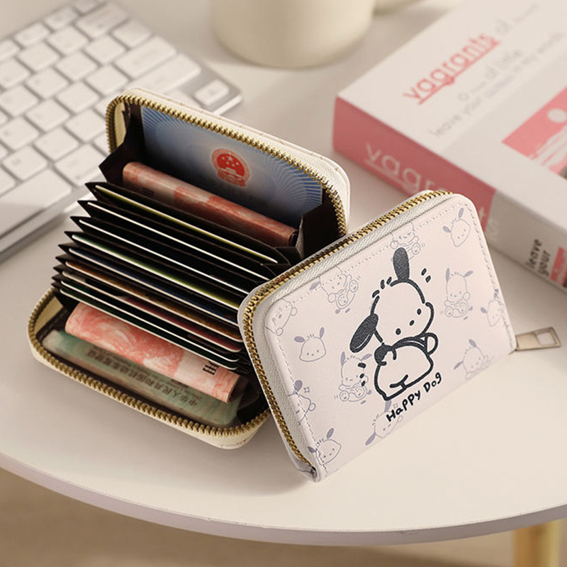 A popular and cute cartoon card case for women, with a unique, niche, large-capacity, convenient and compact driving license cartoon card case details Picture
