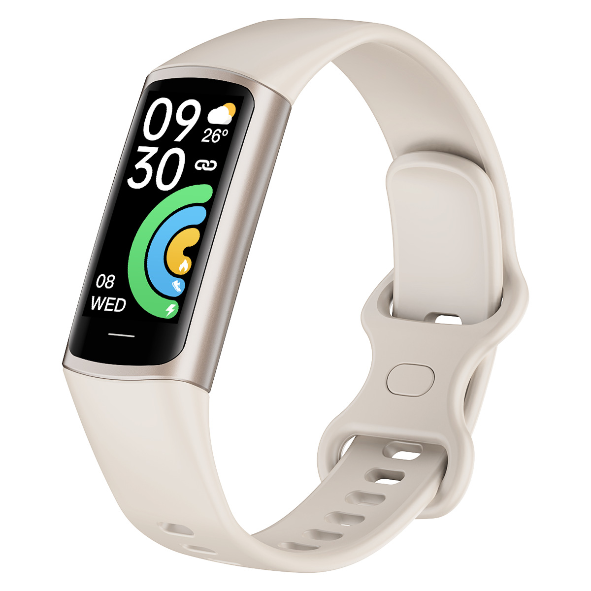 C68L smart bracelet: Temperature, heart rate, blood pressure, blood oxygen, health detection information reminder, waterproof function electronic watch Application Scenario