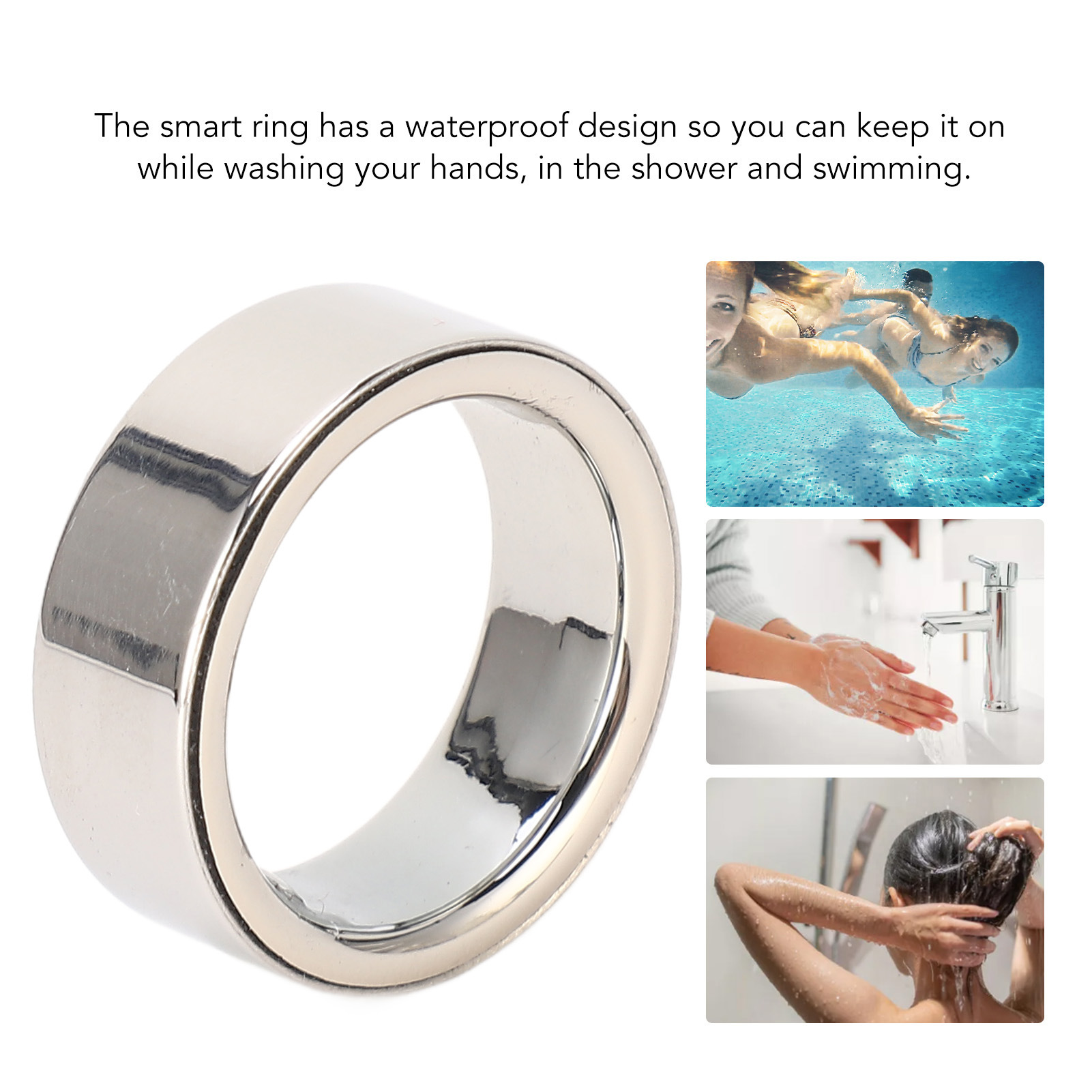 Amazon's best-selling black technology in 2023: Wireless charging, heart rate, blood oxygen, sleep, step counting, temperature, and smart health ring Application Scenario
