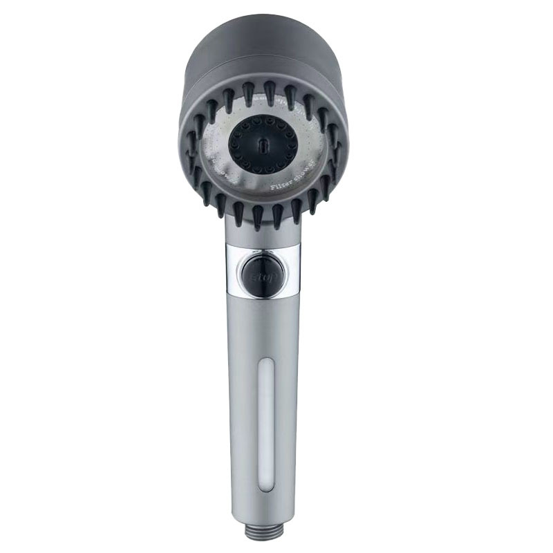 Visual spray, powerful pressure-increasing filter showerhead, household high-pressure showerhead, massage shower, complete set of showerhead Item Picture