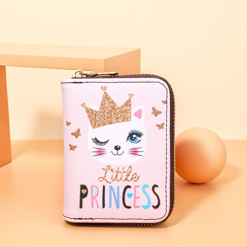 Organ card case for women, ins Japanese-style, small and cute cartoon coin purse, fresh and clean design, all-in-one wallet details Picture