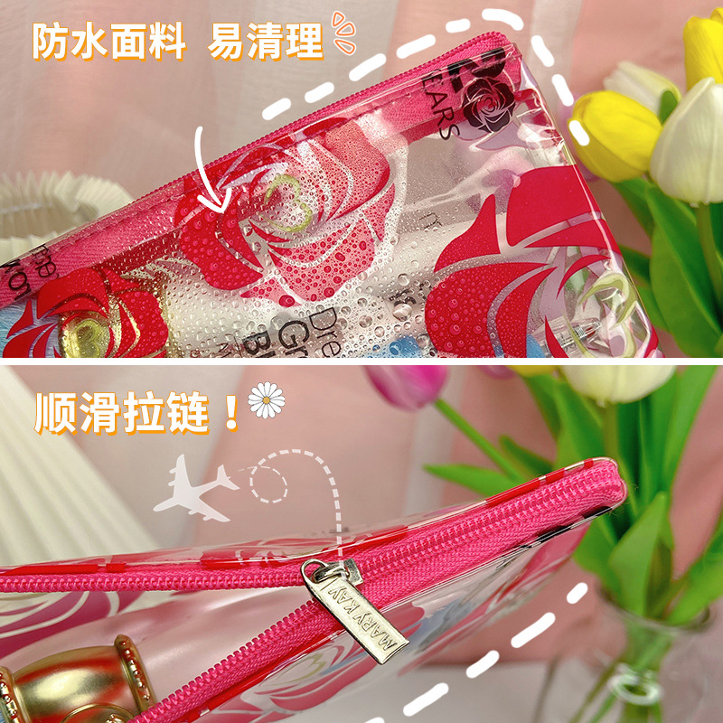 Pillow makeup bag, large capacity, ins high-end style, new female Internet celebrity pen case, travel toiletry bag, coin purse wholesale Application Scenario