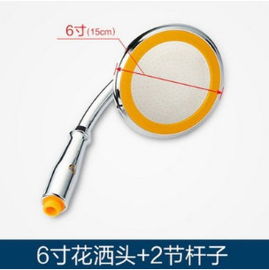 6-inch pressurized handheld overhead universal showerhead shower head set factory wholesale Application Scenario