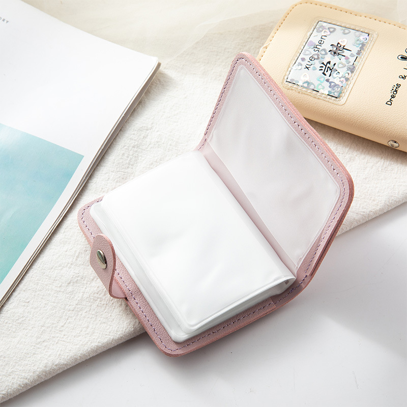 The new card case for girls is small and exquisite, with a Korean Instagram style. It has a large capacity, multiple card slots, and is fashionable and thin, with anti-demagnetization features Application Scenario