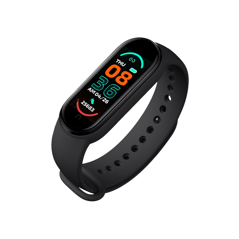 M6 Foreign Trade Cross-border new Product Smart Sports Wristband, blood pressure, sleep health Monitoring, sports step Counting Watch Wristband details Picture