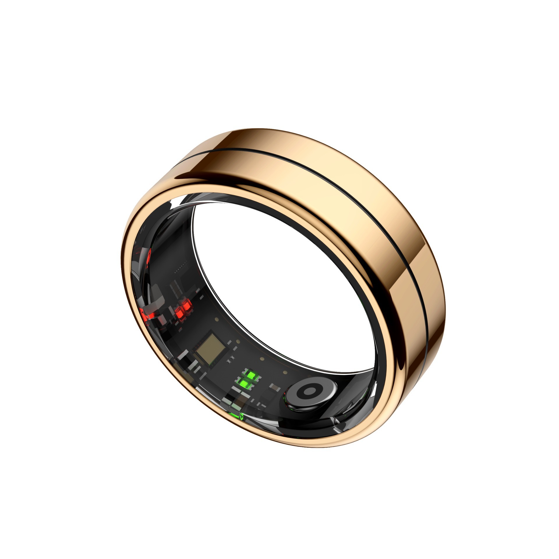 R04(Qring) smart ring: Step count, distance, calories, heart rate, blood oxygen, sleep, exercise, pressure, remote control, and photo taking Item Picture